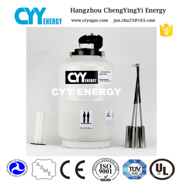 35L Milky Alloy Cryogenic Liquid Nitrogen Dewar Flask